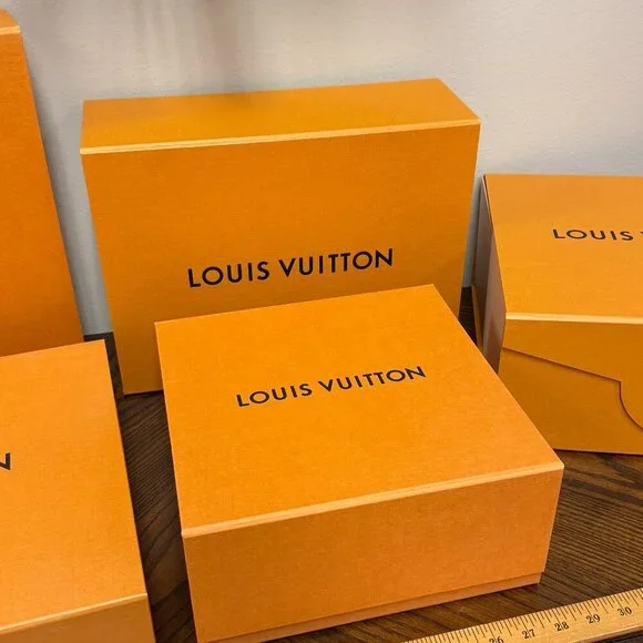 Louis Vuitton Storage Box Set – 5 Mixed Sizes (Like New)